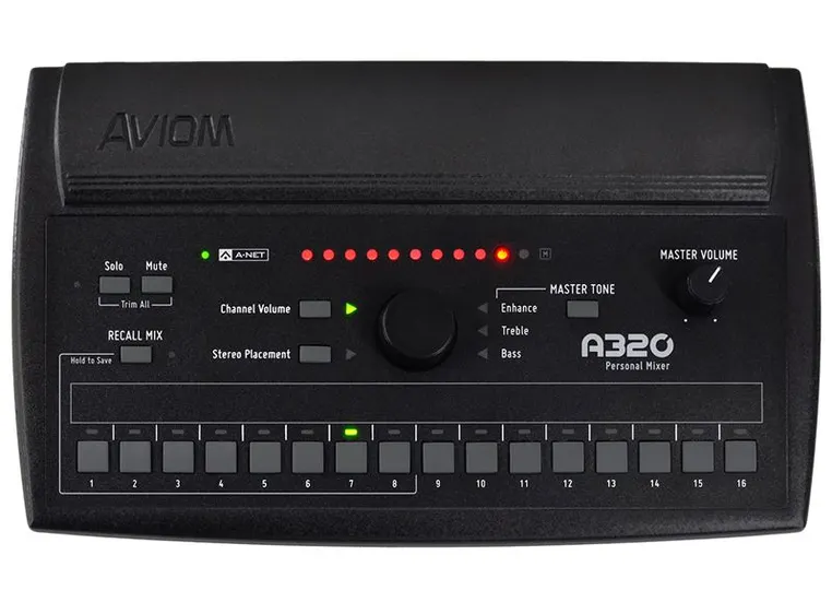 Aviom A320 Mikser Monitor 32ch A16e 